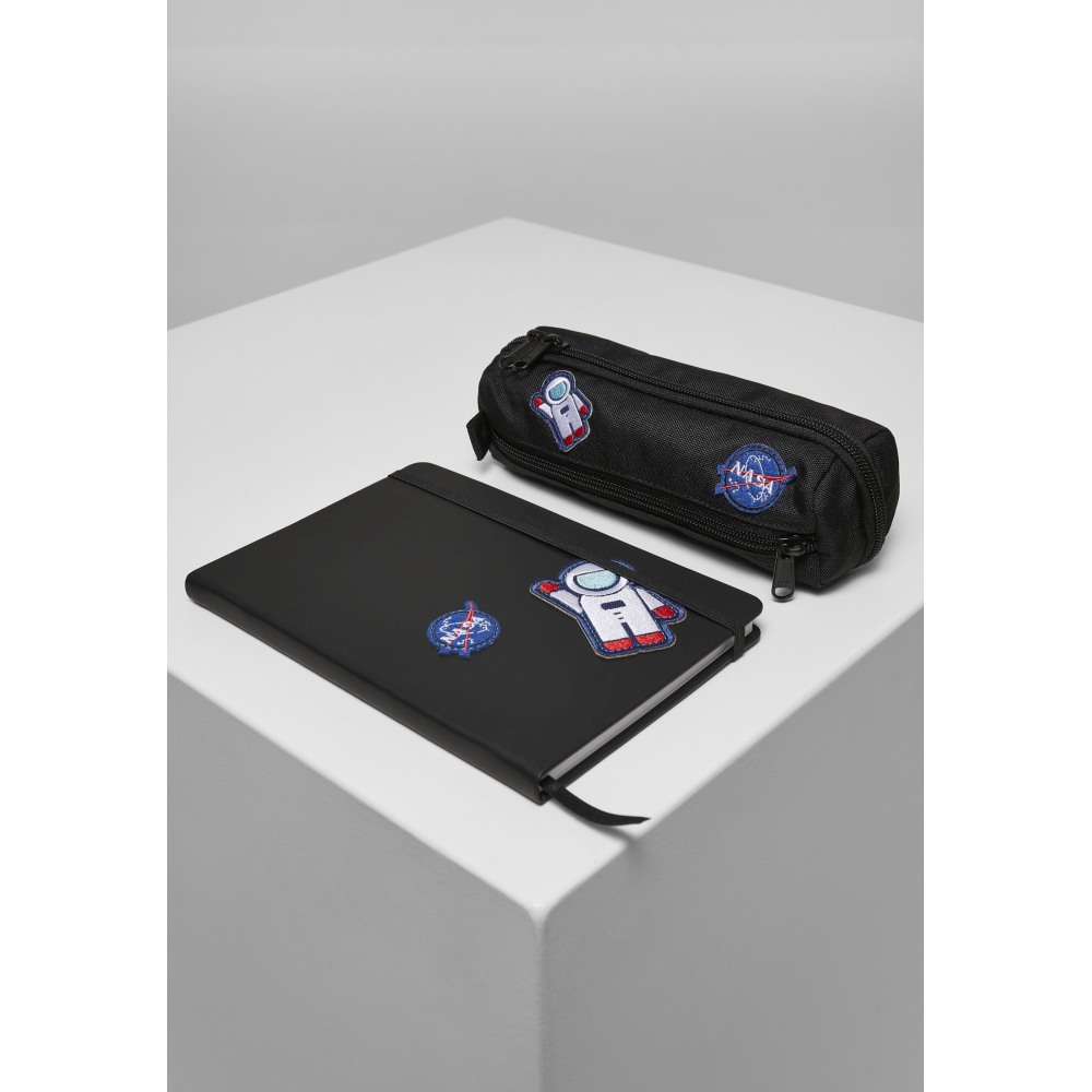 Mister Tee NASA - NASA Notebook & Pencilcase Set black one size Federmäppchen - NASA - One size - Schwarz